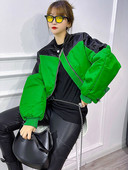 KBAT jachetă bomber pentru femei Jachete mozabile Streetwear Jachetă de baseball pentru femei Haina de bază Harajuku Îmbrăcăminte pentru femei