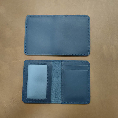 Muški novčanik s držačem kartice, kožni minimalistički, personalizirani, mala, tanka torbica, tanka, mini novčanik s držačem za bankovne osobne iskaznice