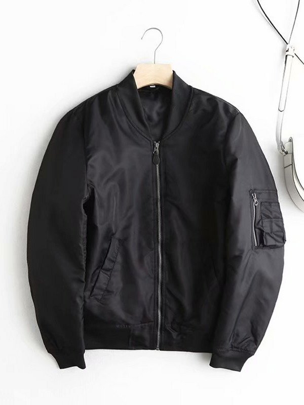 KBAT 2023 Zimske tople ženske bejzbolske jakne Preveliki osnovni kaput s patentnim zatvaračem Široka bomber jakna Ženska gornja odjeća Top Chaqueta Mujer