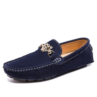 38~48 Muške cipele za slobodno vrijeme Natikače, crne mokasine, mokasine Talijanske dizajnerske cipele za vožnju za muškarce, žene Ravne cipele