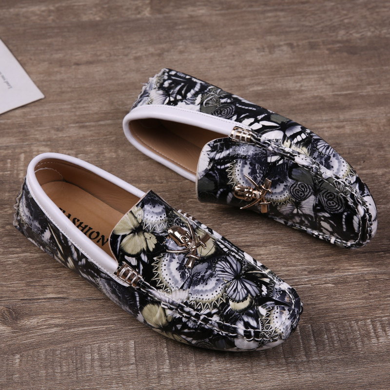 38~48 Muške cipele za slobodno vrijeme Natikače, crne mokasine, mokasine Talijanske dizajnerske cipele za vožnju za muškarce, žene Ravne cipele