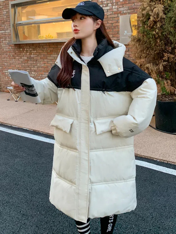 KBAT -30 de grade Parka lungă de iarnă pentru femei Jachete casual cu glugă groasă și călduroasă Parka haină îmbrăcăminte pentru femei Parka lungă