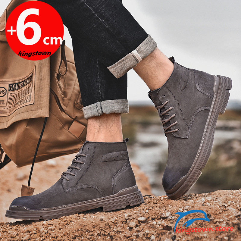 Muške gležnjače Cipele za podizanje visine Uložak za muškarce 6 cm viša peta Umeci za podizanje Podesivi dizači za cipele