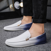 2022. Muške modne ravne cipele Plimsolls Jednobojne cipele Ležerne platnene natikače Natikače Cipele za čamac Muške Espadrile od konoplje Fisherman Tenisice