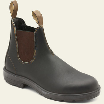 Ρετρό δερμάτινα μποτάκια ανδρικά Chelsea Boot Casual Platform Ανδρικά παπούτσια 2023 Άνοιξη Χειμερινό slip on Couples Booties Χειροποίητα μποτίνια