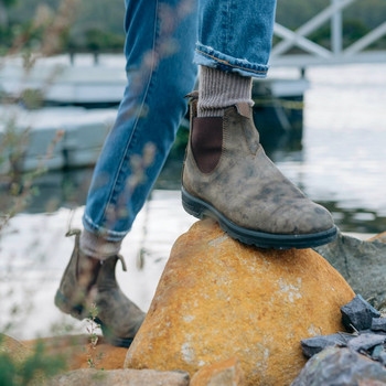 Ρετρό δερμάτινα μποτάκια ανδρικά Chelsea Boot Casual Platform Ανδρικά παπούτσια 2023 Άνοιξη Χειμερινό slip on Couples Booties Χειροποίητα μποτίνια