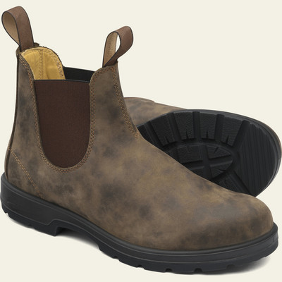 Ρετρό δερμάτινα μποτάκια ανδρικά Chelsea Boot Casual Platform Ανδρικά παπούτσια 2023 Άνοιξη Χειμερινό slip on Couples Booties Χειροποίητα μποτίνια
