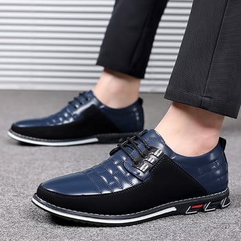 Ανδρικά παπούτσια Comfortalbe All-match Wedding Oxfords Trending Δερμάτινα παπούτσια για άντρες Επαγγελματικά casual φόρεμα παπούτσια με κορδόνια επάνω Επίσημο πάρτι