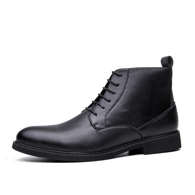 Cizme Chelsea Formale din Piele Barbati Pantofi Eleganti De Toamna Pentru Barbati Rochie Botine Leisure Business Barbati Oxford