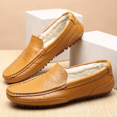WEH Muške mokasine Cipele Muške 2023 Winter Clasicc Udobne muške ravne mokasine Modne cipele Muške natikače za čamce za muškarce Ležerne cipele