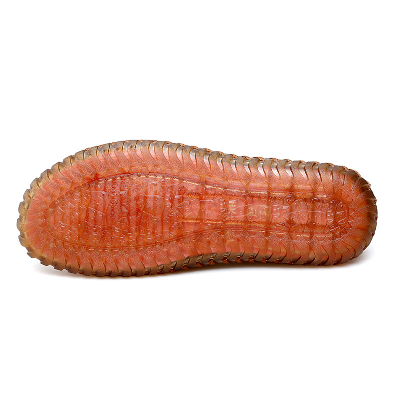 Seemisnahast Meeste Loafers Super Pehmest Nahast Vabaajajalatsid Meestele Mokassiinid Plus Suurus 38-47