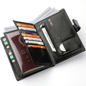Κοντά ανδρικά πορτοφόλια Casual ανδρικά πορτοφόλια Τσάντα με φερμουάρ Τσάντα για κέρματα Μικρό κάλυμμα διαβατηρίου Ανδρικό πορτοφόλι Carteira Masculina Billetera