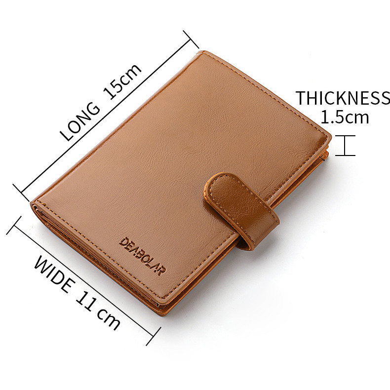 Kratki muški novčanici Ležerne muške torbice Torbica s patentnim zatvaračem Torbica za novčiće Mala navlaka za putovnicu Muška torbica Carteira Masculina Billetera