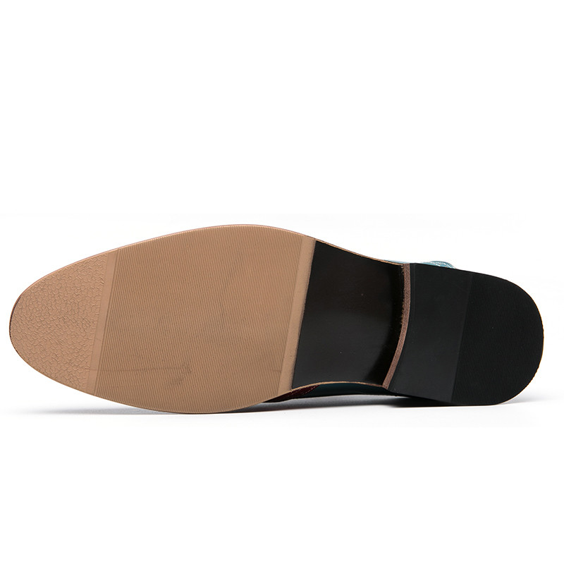 Marka EMOSEWA, veličina 38~48, muške svečane cipele, ručno izrađene brogue stilske kožne vjenčane cipele, muške ravne cipele, svečane kožne oksfordice