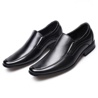 Klasszikus üzleti Férfi ruha Cipők Divat Elegáns Esküvői Cipők Férfi Slip on Office Oxford Cipők Férfi Férfi Ruha Cipők