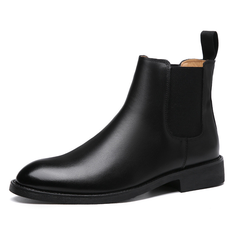 Cizme chelsea elegante de primăvară/iarnă, din bărbați, pantofi de cuplu, rochie slip-on, personalizate, cizme formale model prezentare de modă