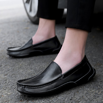 Comfort Men Loafers  Casual Παπούτσια Ανδρικά Κλασικά Παπούτσια Βάρκας Ανδρικά Υποδήματα ελαφριά μοκασίνια Plus μέγεθος 38-48
