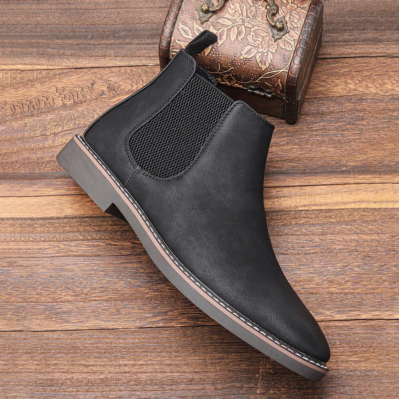 40-46 Cizme Chelsea pentru bărbați Cizme casual confortabile la modă Pantofi de calitate superioară lucrați manual pentru bărbați