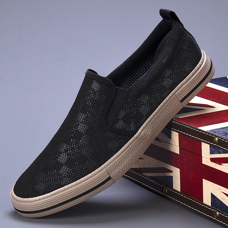 Pantof ocazional pentru tineret pentru adolescenți Pantofi de pânză de modă, pantofi respirabili pentru bărbați, pantofi pentru bărbați, pantofi pentru bărbați, lucrați manual, mocasini