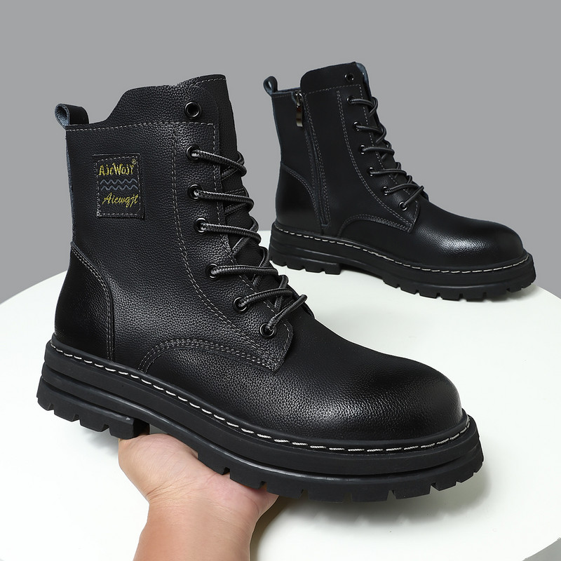 Ankel Boots Elevator Magasságnövelő Cipők Férfi Talpbetét 7cm Állítható Cipő Emelő Női Bőr Nagy 35-47