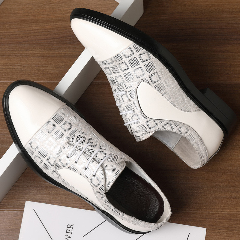 Luksuzne svečane cipele za muškarce 2023. Proljetno-jesenska modna svečana obuća za odijela Muške marke PU kožne cipele u stilu vjenčanja Susiness