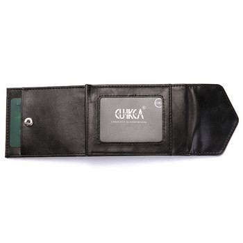 Γυναικείο πορτοφόλι CUIKCA Fashion RFID Ανδρικό Μίνι εξαιρετικά λεπτό δερμάτινο πορτοφόλι Λεπτό πορτοφόλι Κέρματα Πορτοφόλι Πιστωτική ταυτότητα και θήκες για κάρτες