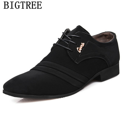 Formalne Oxford cipele za muške svečane cipele Muška vjenčanica Uredske cipele Muške Zapatillas Hombre Deportiva Mocassin Homme Derbi