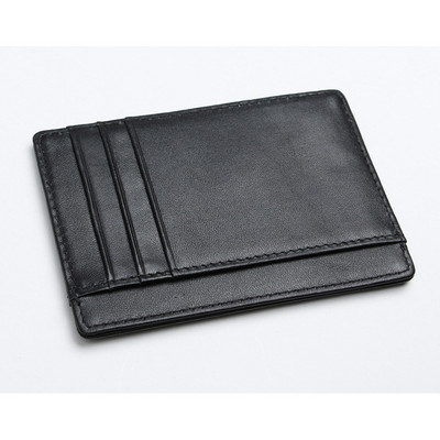 BLEVOLO RFID Noul pachet de carduri Portofel subțire pentru bărbați Suport card pătrat Mini Lady Husă pentru card foto Husă de identificare Genți pentru bani