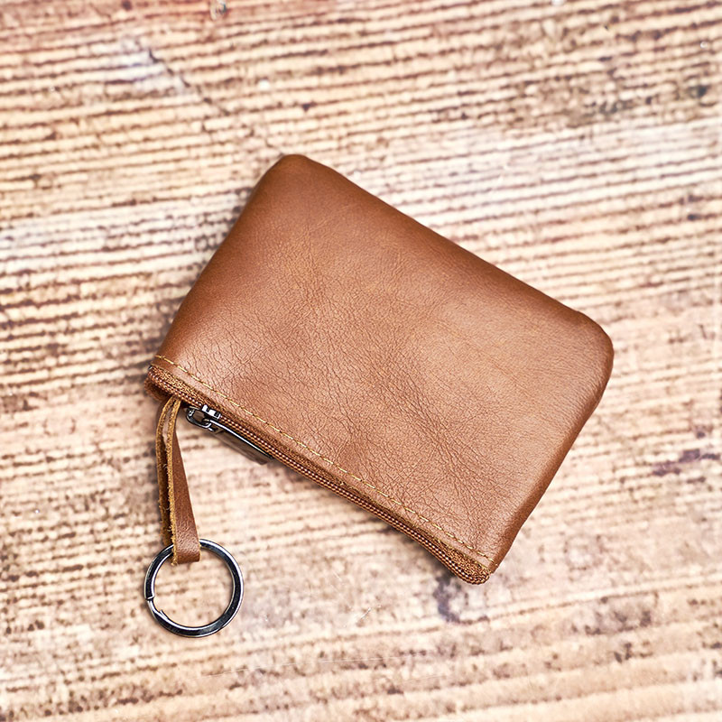 NUPUGOO mini pénztárca férfi pénztárca, női cipzár, vintage, rövid női, vékony, vékony női női pénztárca