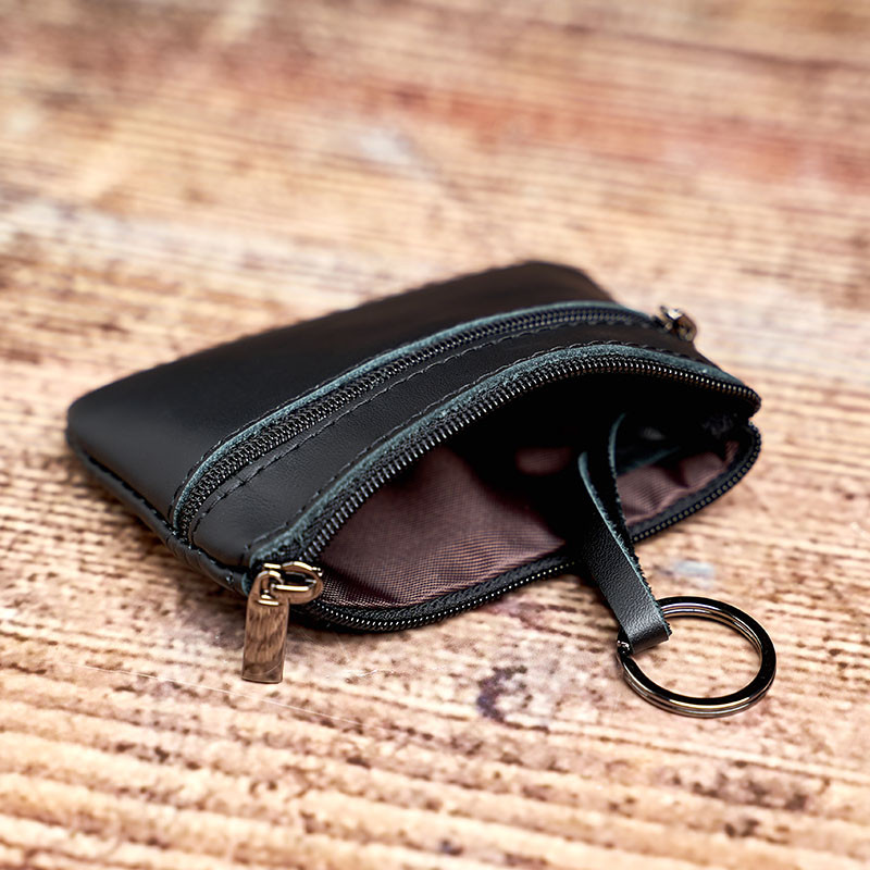 NUPUGOO mini pénztárca férfi pénztárca, női cipzár, vintage, rövid női, vékony, vékony női női pénztárca