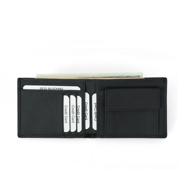 Πορτοφόλι 1 τεμαχίου με απλό στυλ χειροποίητο προσαρμοσμένο όνομα Κοντό μικρό ανδρικό πορτοφόλι με κάρτα πορτοφόλι Ανδρικό λεπτό τσαντάκι
