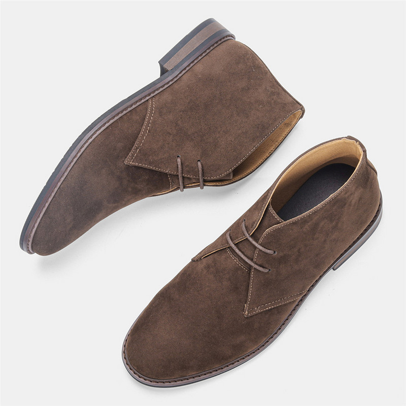 Vyriški Desert Boots Retro amerikietiško stiliaus Vyriški kulkšnies batai444