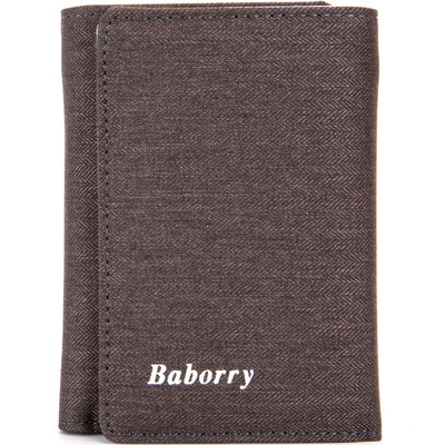 Novi novčanici s blokiranjem RFID-a Novčanici za novčiće Novčanici za muškarce s držačem za čekovnu knjižicu Torbica za kartice Klasični platneni muški novčanik Torbica za novac