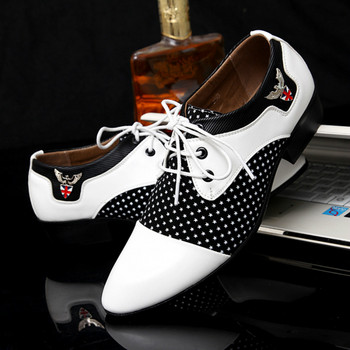 Мъжки обувки за мъже с връзки Модни офис висококачествени кожени удобни бизнес мъжки официални обувки Обувки в стил на сватбено парти