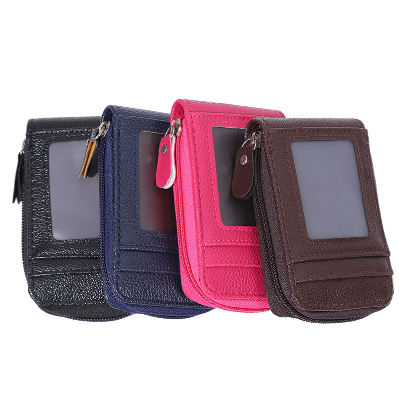 Muški novčanik PU kožni držač kreditne kartice Džep s patentnim zatvaračem za slobodno vrijeme Muška torba Ženski novčanik Modne nove mini torbe za kartice