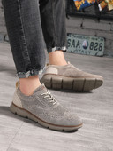 Înviorătoare de vară Moda bărbătească La modă în aer liber Confortabil Purtat pantofi sport anti-alunecare Pantofi formali