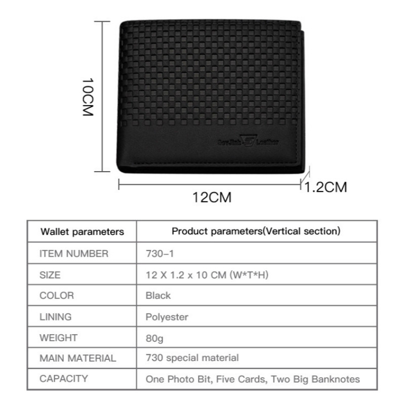 Madinga geometrija Plaidas Reljefinis odinė piniginė Dviguba odinė kelių kortelių lizdai Kortelių laikiklis Monetų piniginė