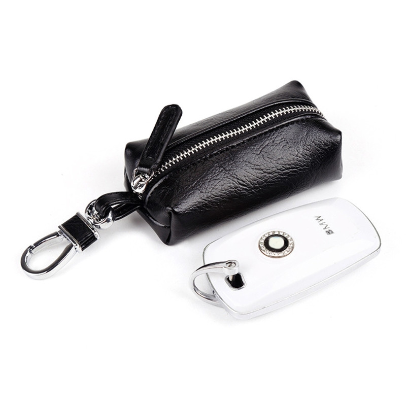 2020. Vruća modna muška ženska torbica s privjeskom za ključeve od sintetičke kože Privjesak za ključeve Torbica Držač novčanika Ručna torbica Novčanica Mini čvrsti patentni zatvarač
