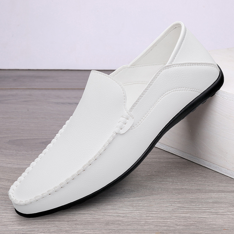 Plus veličina 46 47 Muške cipele od  kože Ležerne marke Svečane muške natikače Mokasine Talijanske prozračne muške cipele za čamac