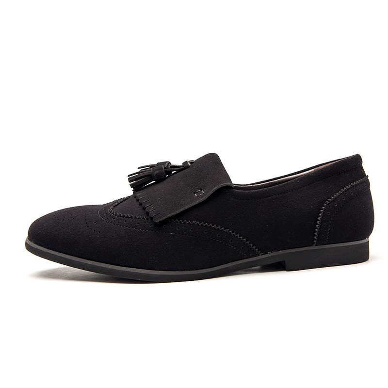 Avalynė Vyriška Suknelė Batai Didelis Dydis 38-48 Vestuviniai Vyriški Brogues Mėlyna Juoda Kutas Vyriška Suknelė Loafers Patogūs biuro batai