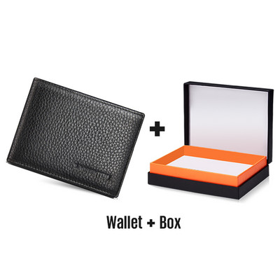 LAORENTOU Suport card pentru bărbați din portofel bărbătesc Suport permis de conducere vintage băiat ușor subțire mic autobuz carte de identitate