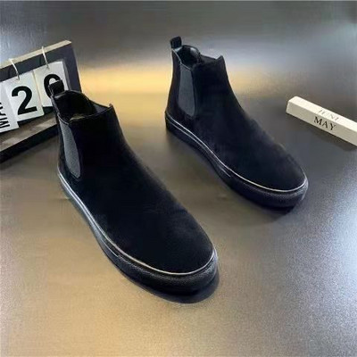 Vyriški batai Vyriški nauji vyriški aukštaauliai Vyriški madingi medvilniniai batai Vyriški šilti žieminiai batai Vyriški kulkšnies batai