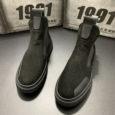 Vyriški batai Vyriški nauji vyriški aukštaauliai Vyriški madingi medvilniniai batai Vyriški šilti žieminiai batai Vyriški kulkšnies batai