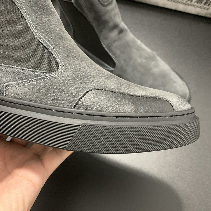 Vyriški batai Vyriški nauji vyriški aukštaauliai Vyriški madingi medvilniniai batai Vyriški šilti žieminiai batai Vyriški kulkšnies batai