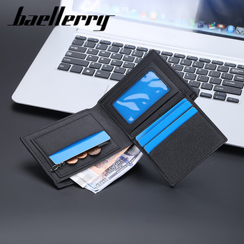 Baellerry 2022 Νέα κοντό αντρικά πορτοφόλια με σχέδιο κροκόδειλου Επωνυμία Θήκη κάρτας Ανδρικό πορτοφόλι Μικρό ανδρικό πορτοφόλι με τσέπη για κέρματα Θήκη φωτογραφιών