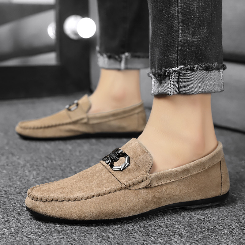 Ανδρικά παπούτσια Μαύρα Loafers Slip σε ανδρικά υποδήματα Μοκασίνα οδήγησης για ενήλικες Μαλακά άνετα casual οδήγηση Ανδρικά αθλητικά παπούτσια Flats