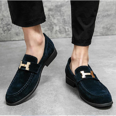 Luksuslik disainkleit Kingad Meeste Suppkingad Meeste vabaaja jalanõud Zapatos De Slip on Sõidukingad Mees Daily Da67