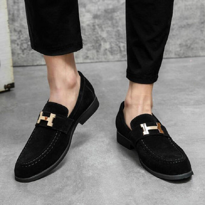 Luksuslik disainkleit Kingad Meeste Suppkingad Meeste vabaaja jalanõud Zapatos De Slip on Sõidukingad Mees Daily Da67