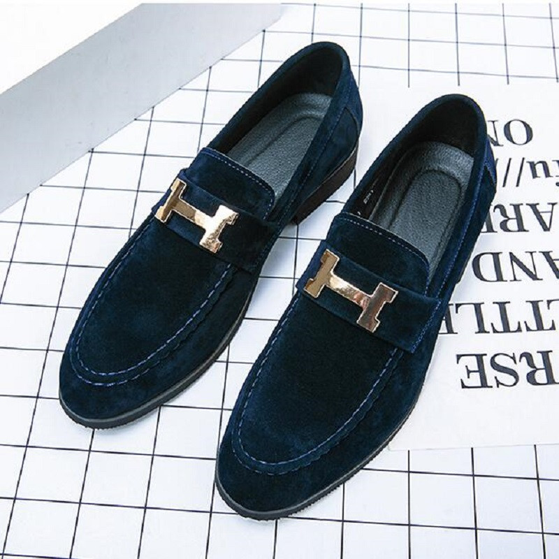 Luksuslik disainkleit Kingad Meeste Suppkingad Meeste vabaaja jalanõud Zapatos De Slip on Sõidukingad Mees Daily Da67