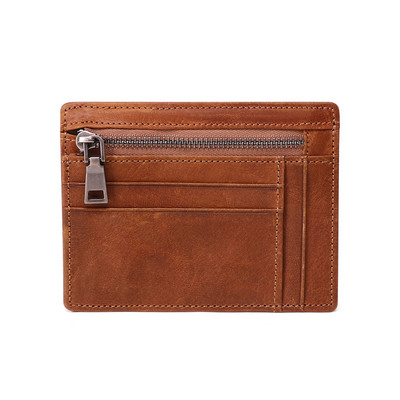 JOGUJOS Muški držač kreditne kartice RFID torbica za novčiće Držač kartice Novčanik Torbica za novac Muški mali novčanik Muški Portomonee